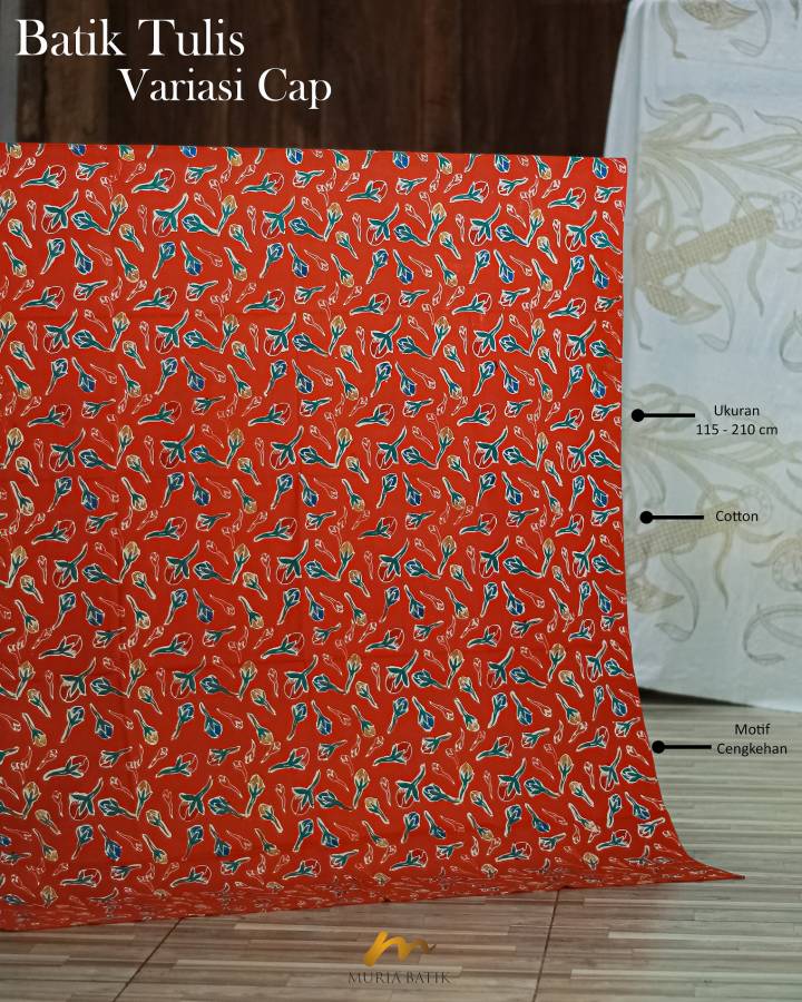 Batik Cap Kombinasi Tulis Cengkehan