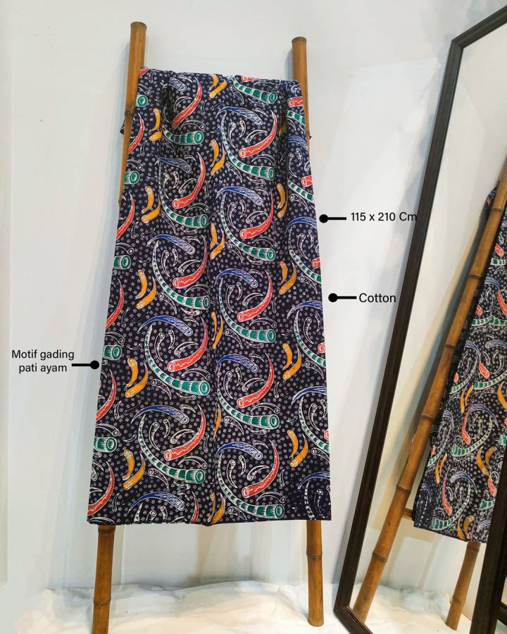 Kain Batik Variasi Cap Nitik Gajah Purba