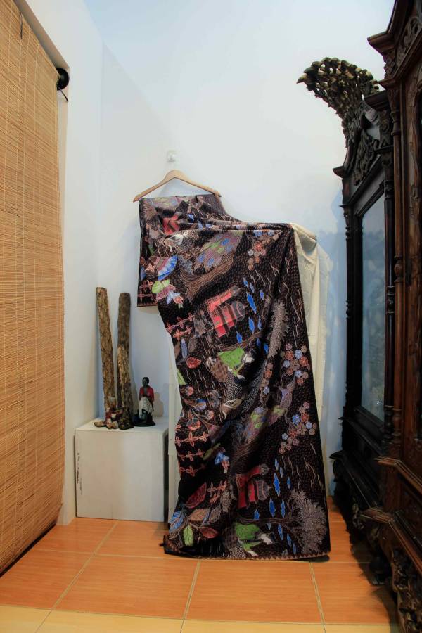 kain batik tulis diorama bulusan